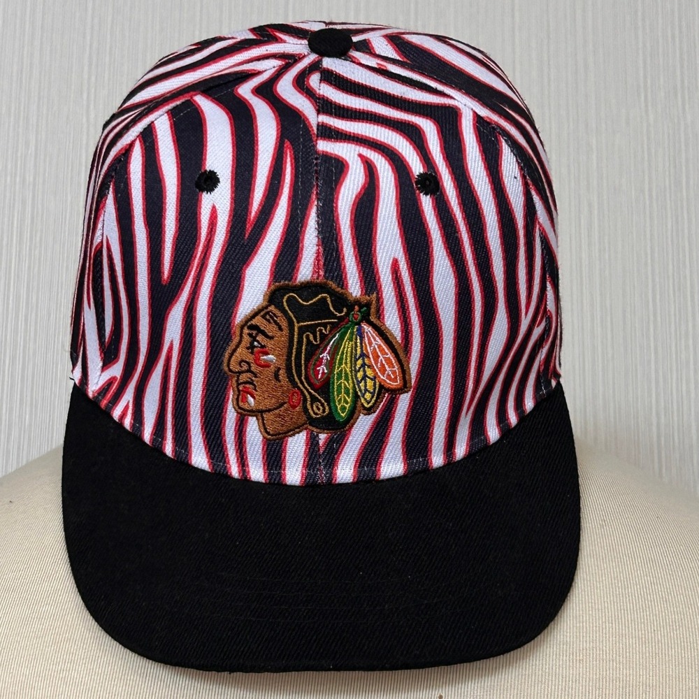 Retro Hat‎ Series 1990s Chicago Blackhawks NHL Snapback Hat - OS